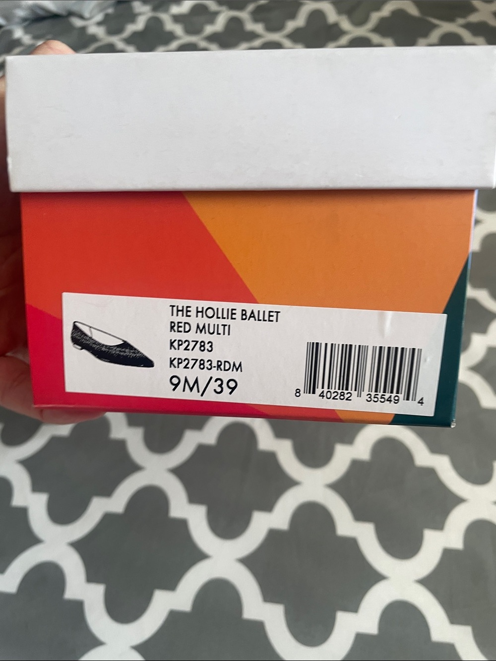 HTF Katie Perry Flats “ The Hollie Ballet “
Holiday inspired size 9 - Picture 7 of 7